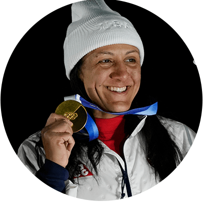 Olympic gold medalist Elana Meyers Taylor